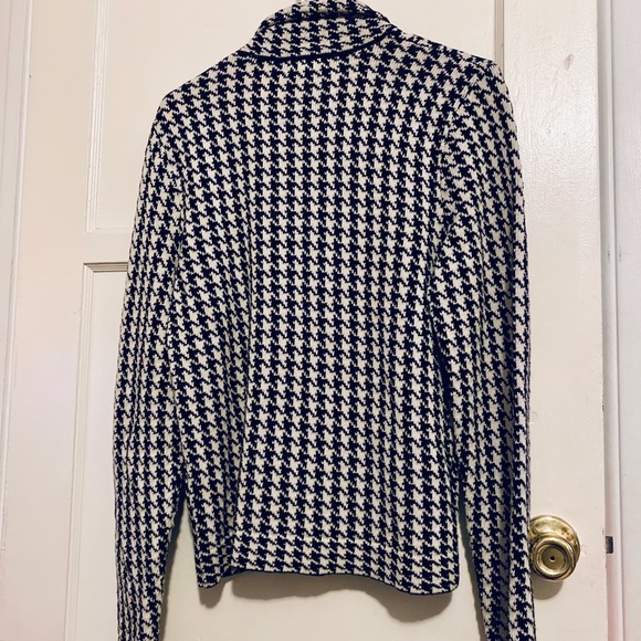 🚨SOLD Chaps Asymmetrical Moto Zip Sweater Jacket - Picture 3 of 5